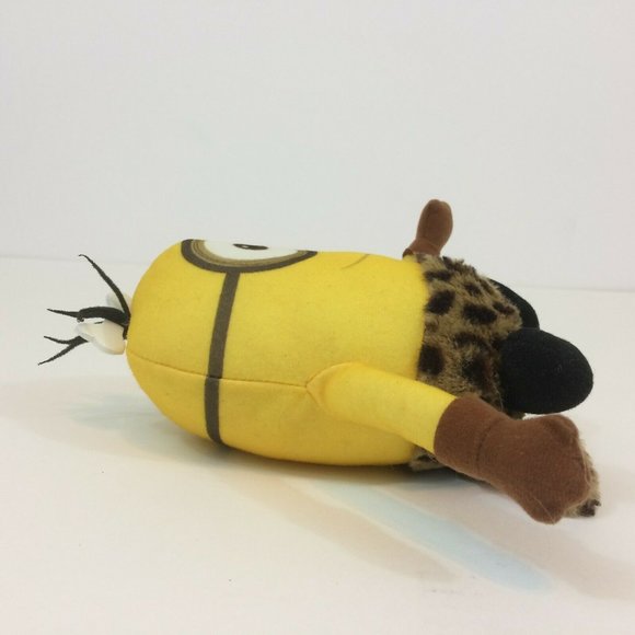 Despicable Me Stuart Caveman Minion Plush 7” Stuffed Toy Factory Illumination - Picture 6 of 10